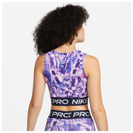 Nike Γυναικεία αμάνικη μπλούζα Pro Dri-FIT AOP